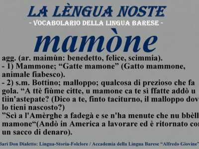 I termini dimenticati del dialetto barese